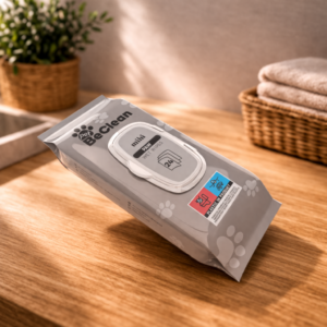 Lingettes humides animaux - 24 pièces