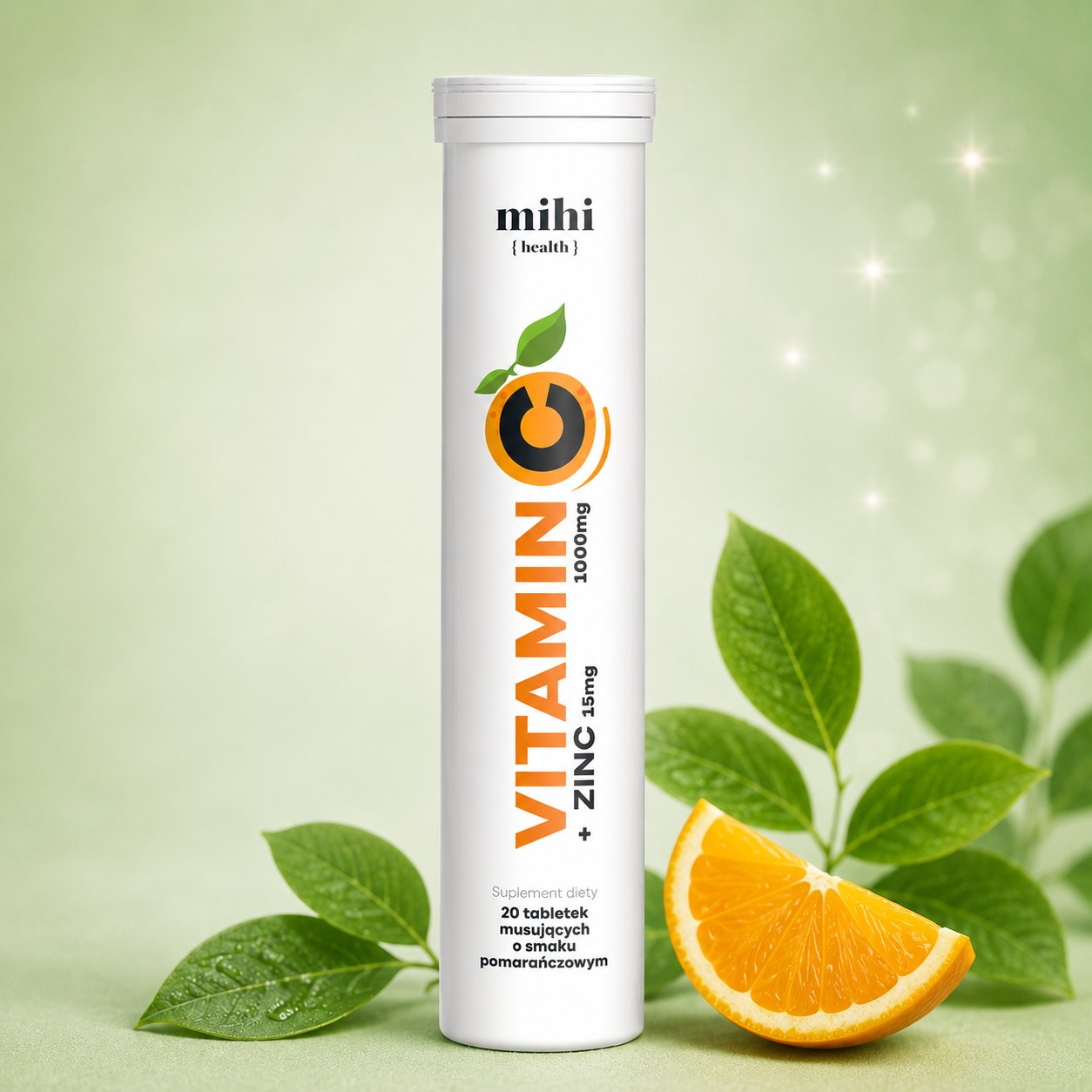 Vitamine C 1000mg + Zinc 15mg - 20 pastilles