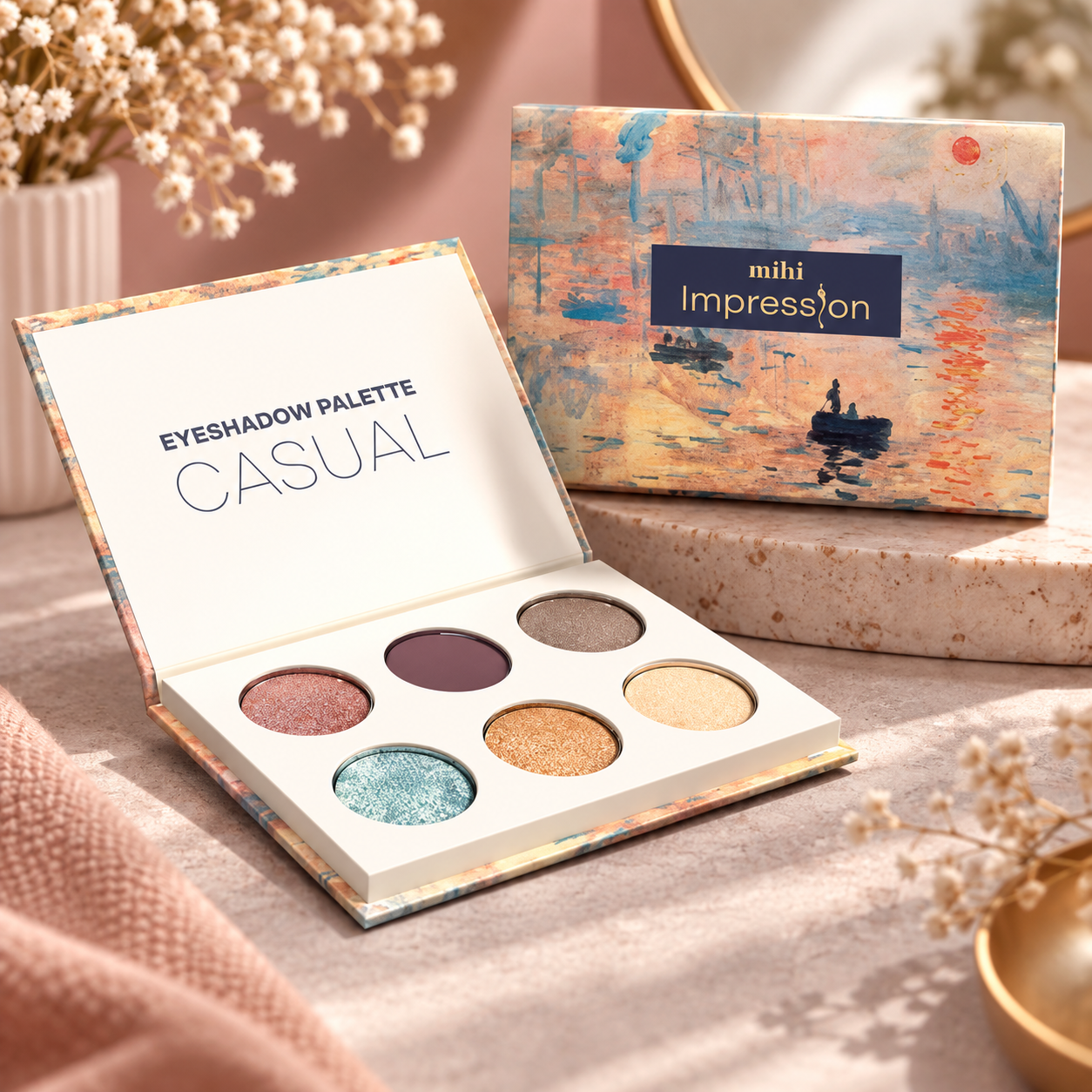 Palette d'ombres à paupières Casual Impression - 6,5gram